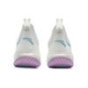Anta Fabric Cushioning Slip Resistant Abrasion Resistant Low top Basketball Shoes Men's White Purple Blue 112221604Q-6