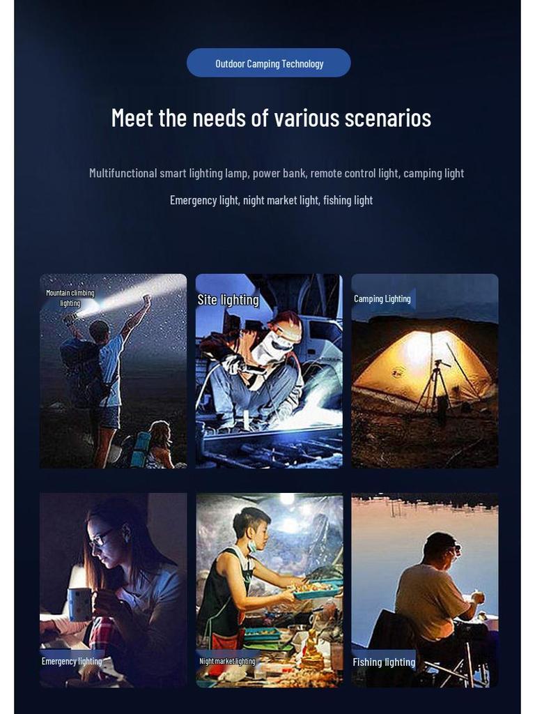 Wireless LED Rechargeable Magnetic Tube Light for Outdoor and Emergency Use