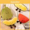 Fruit Cartoon Watermelon Hami Melon Durian Bitter Melon Plush Play Sofa Doll