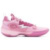 Li Ning WOW 10 Cushioning, Wear Resistant Low Top Basketball Shoes Men's Pink ABAS083-38