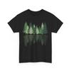 Forest Nature T-Shirt, Pine Trees Reflection Wildlife Lovers Women Men Shirt