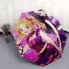 1pc Pretty Cure Outdoor Umbrella - Automatic Opening/Closing, Portable Tri-Fold Design with 8-Rib Iron Frame - Perfect Gift for Fans, Travelers, Daily