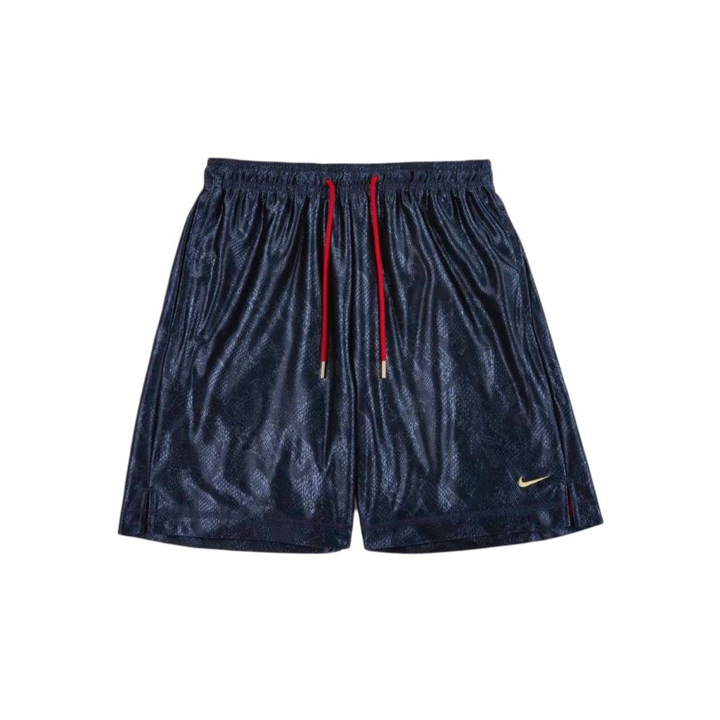 Nike SS24 Kobe Series Breathable Quick-Dry Reversible Lace Basketball Shorts Men Shorts Black FZ0933-475