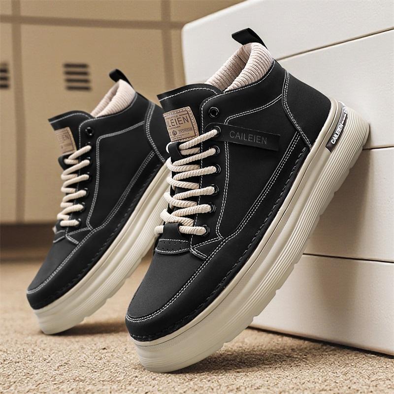 Men 's Casual Four Seasons Fashion Martin Students Comfortable Sneakers Boys Trending Soft Sole Breathable Shoes