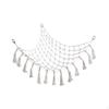 Pluche Speelgoed Hangmat Net Hoek Hangende Organizer voor Thuisgebruik Huisdier Knuffels Wit