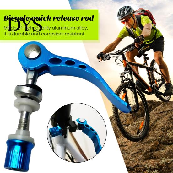 Bike Supplies Black Seat Clamp Rustproof Corrosion Resistant Reusable Quick Aluminum Quick-release Release Pipe Locking Screws Maintenance Tool