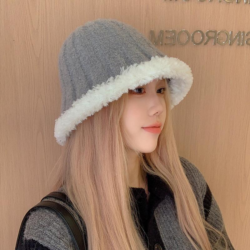 

Winter Plush Warm Earmuff Hat For Women With Adjustable Breathable Polyester For Casual Outdoor Wear Style D