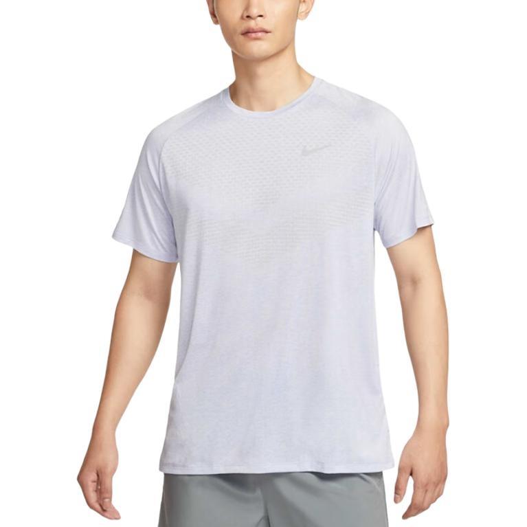 Nike Logo T Shirts Men's Light Gray Crew Neck Moderate HV5204-057