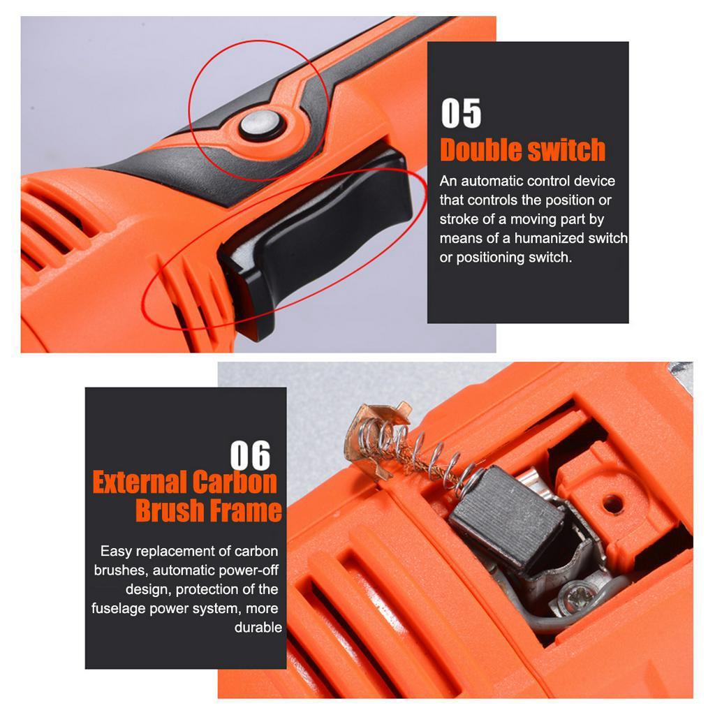 1580W 7Gear Speed Electric Floor Polisher Car Polisher Variable Speed Car Paint Care Tool Polishing Machine Sander