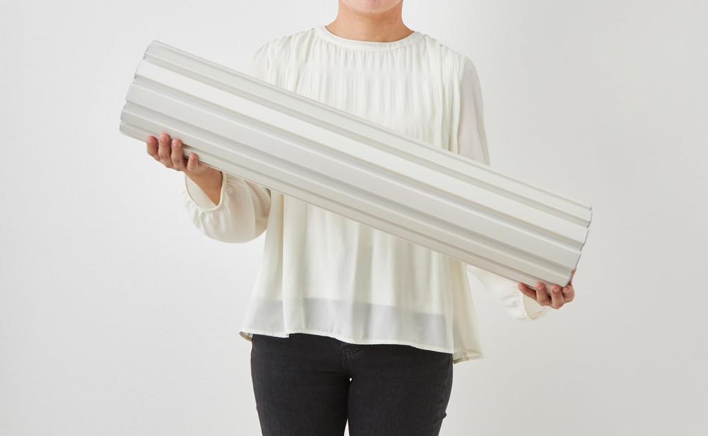 Mie Sangyo EC Ag Antibacterial Shutter Bath Lid Product Size 75 X 112cm Ivory Made In Japan + L11_IV