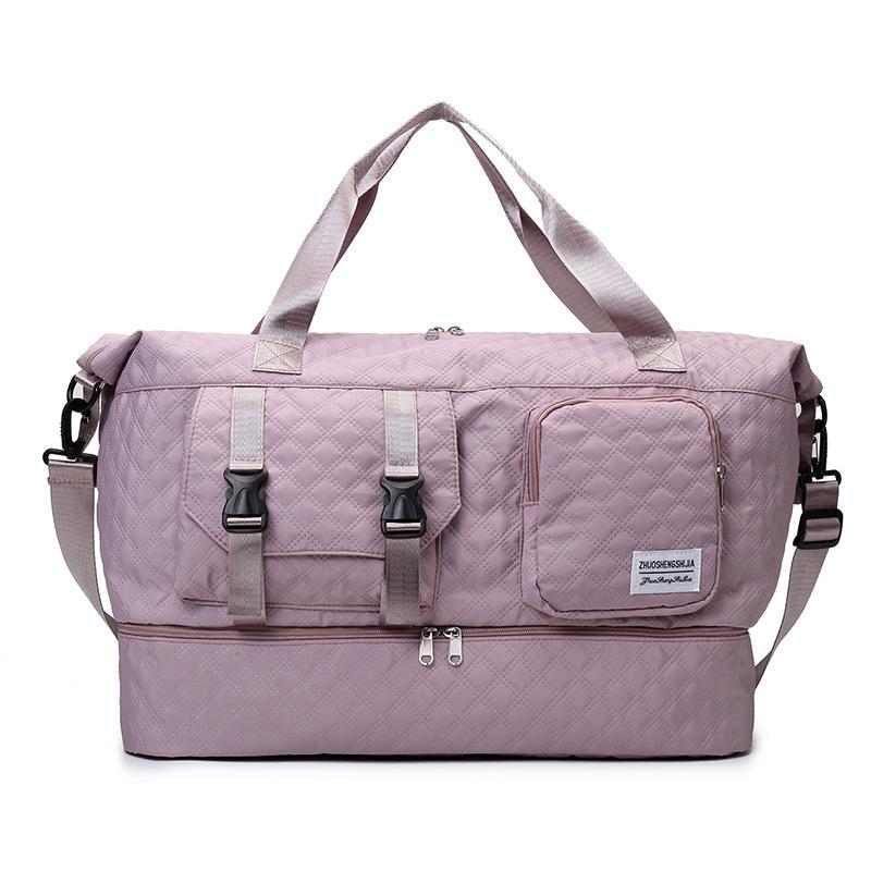 Sports Hand-held Large-capacity Luggage Bag with Shoes Compartment Travel Bag Dry and Wet Separation Shoulder Fitness Bag