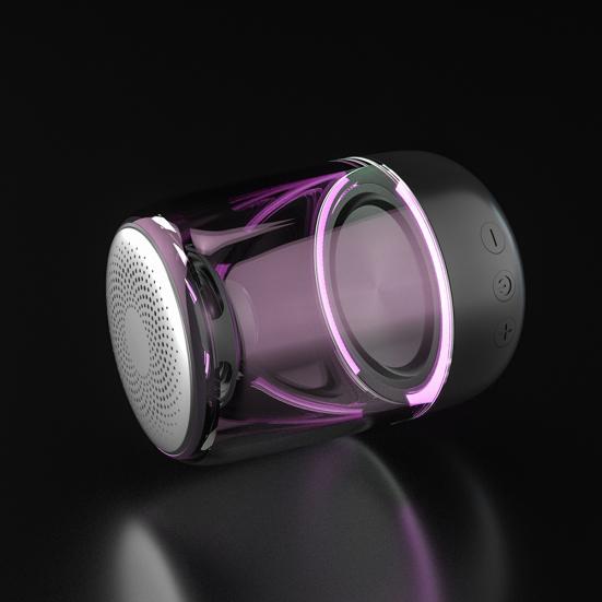 C7 Portable Wireless Stereo Bass Bluetooth-compatible Speaker Colorful LED Light Sound Box