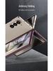 Ultra-Thin Frosted Hard Shell Phone Case for Samsung Z Fold 6 - Fashionable Solid Color Protective Cover