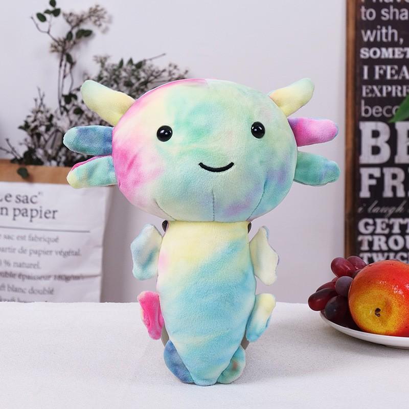 Peluche Axolotl Carino Morbido Animale di Peluche Salamandra Cuscino di Peluche Giocattolo di Peluche Kawaii Per Bambini