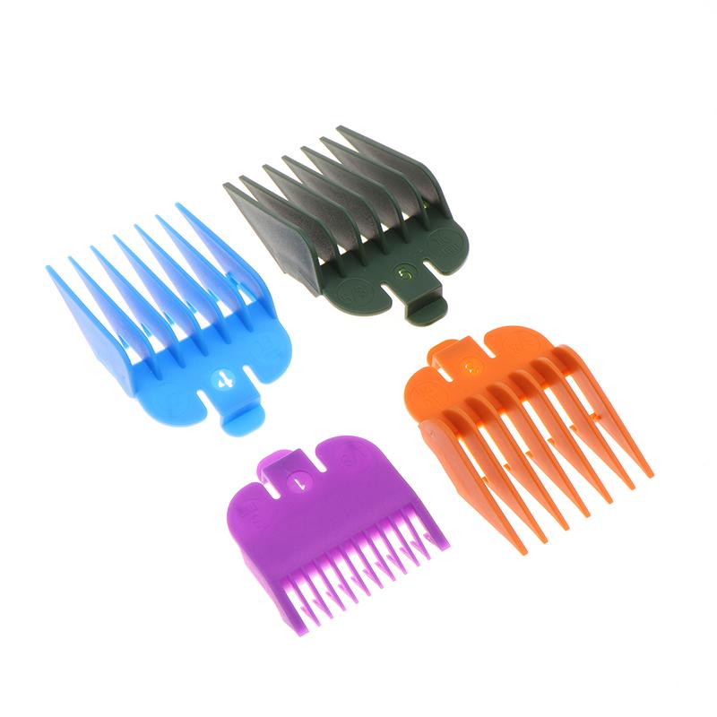 2/3/8/10Pcs Hair Clipper Limit Comb Guide Limit Comb Trimmer Guards Attachment 3-25Mm Universal Colorful