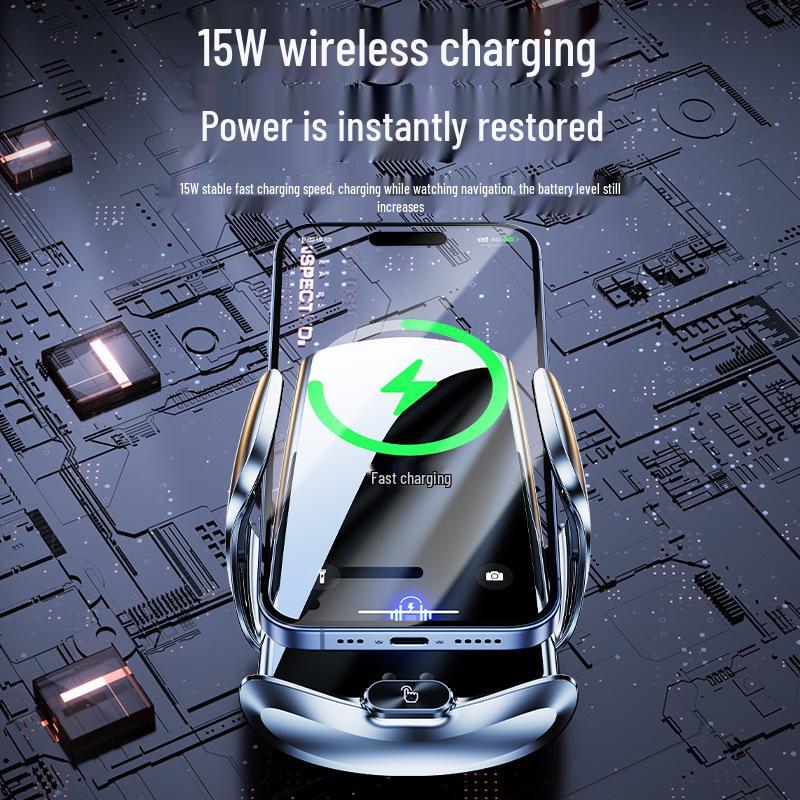 Q15 Magnetic Car Phone Holder with Wireless Charging and Air Vent Mount