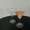OLOEY Transparente Glasbecher im Margarita-Stil