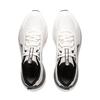 Li Ning Eazgo V2 Dämpfung, Abriebfest Niedrig geschnitten Freizeit Laufschuhe Herren Weiß Grau ARSU001-1