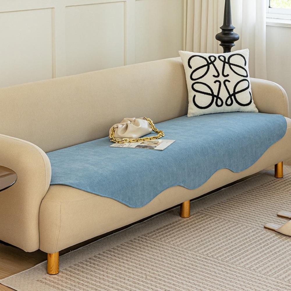 2025 new irregular special-shaped sofa cushion non-slip seat cushion light luxury sofa towel cloth high-end sense universal in all seasons