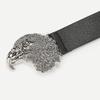 Pure Handmade New Female Eagle Atmospheric and Fashionable Flat Belt Big Buckle Scalp Belt