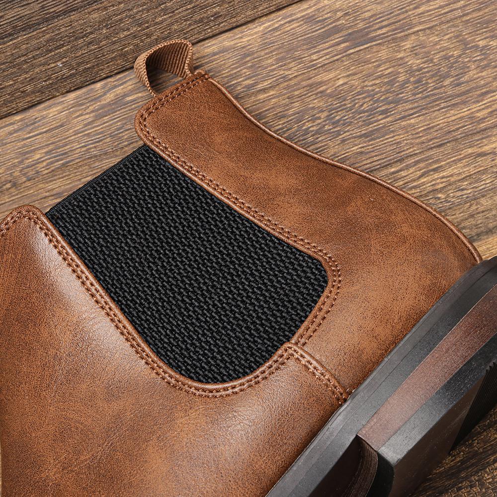 Herren Chelsea Boots Marke Retro Bequem Mode Herrenstiefel