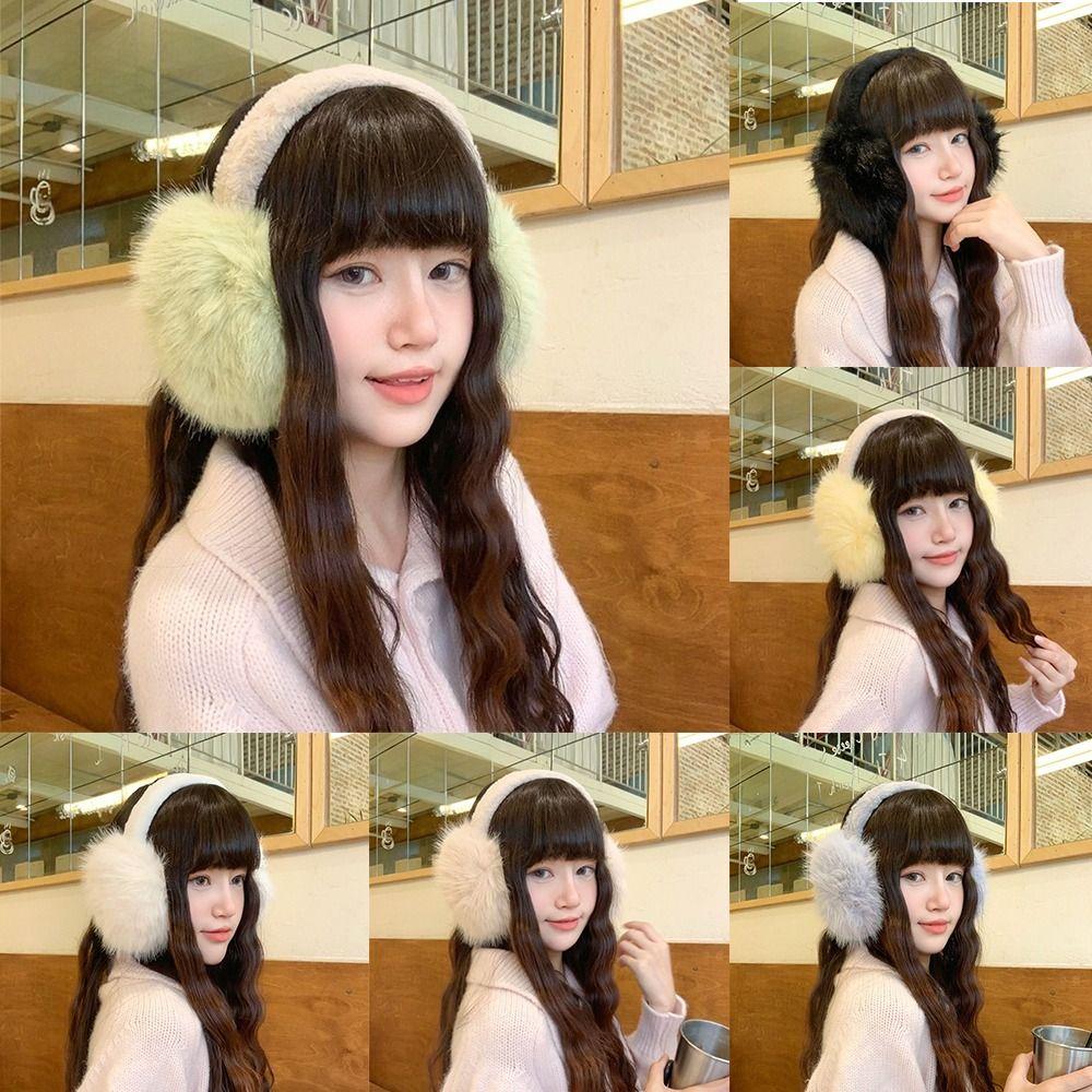 Plush Earmuffs Warm Ear-Muffs Ear Cover Cute Ear Muffs  Women Men