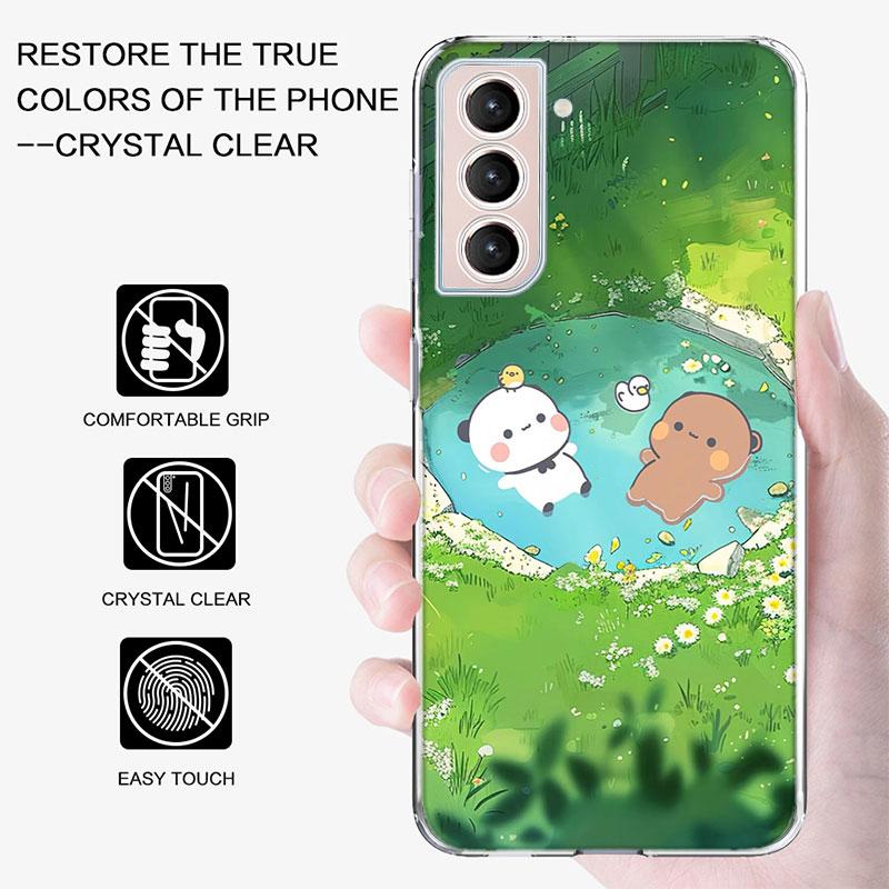 Cute BuBu DuDu Phone Case For Samsung A16 A26 A36 A56 A17 A15 A25 A35 A55 A14 A24 A34 A54 A04S A05S Galaxy Note 20 10 9 8 A9 A8