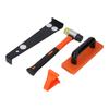 23 Pcs Set Laminate Flooring Tools Double Faced Mallet CRV Steel Pull Bar Tapping Block and 14in