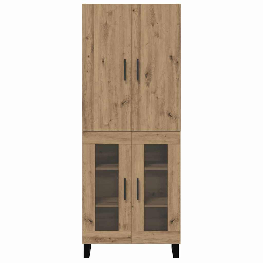 Highboard 2 pcs Artisan Oak 69.5 x 34 x 180 cm