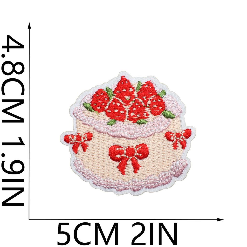 Love Letter Embroidery Cloth Sticker Pink Couple Clothing Decorative Patch Sticker Bow Bear Computer Embroidery Label Heat Transfer