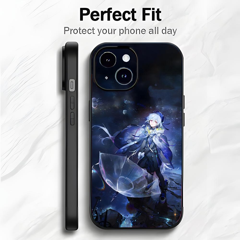 Strategic Tactical Chinese Game A-Arknights Phone Case Phone Case Soft Packaging Lightweight For iPhone17 16 15 14 13ProMax