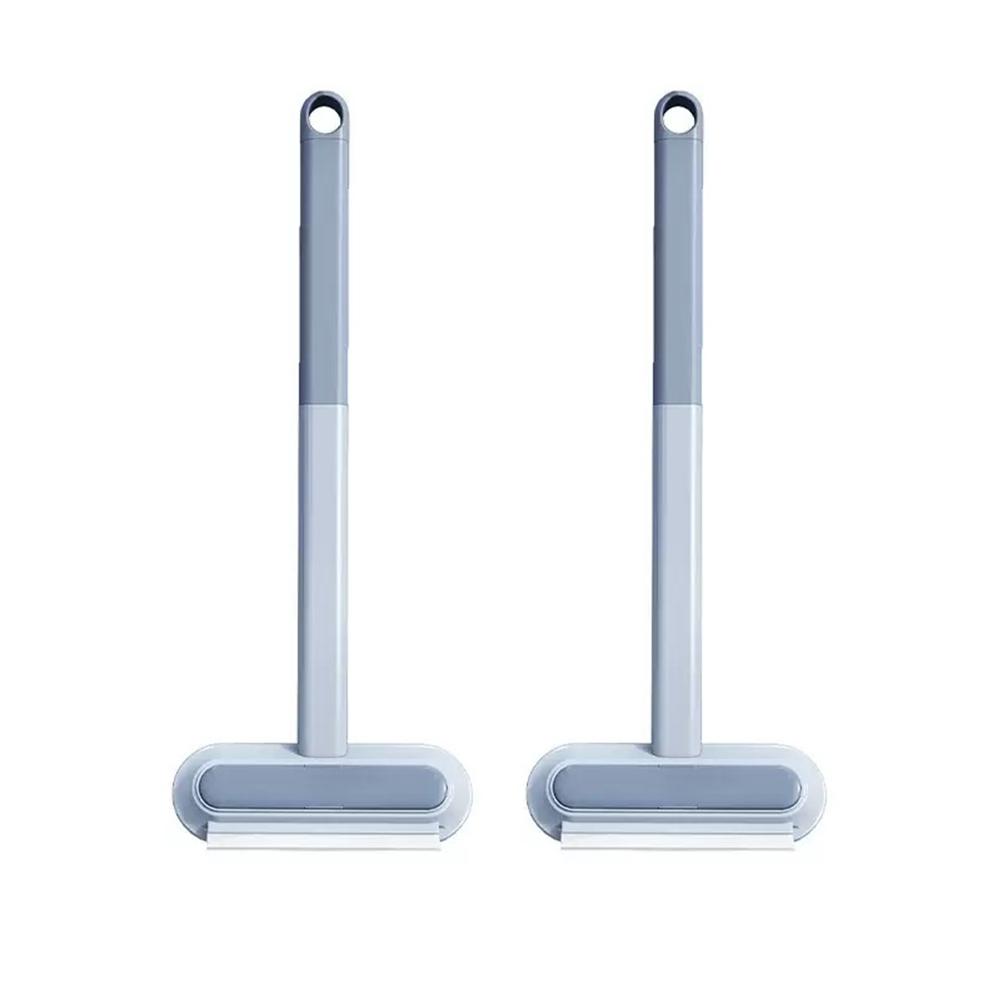 3-in-1-Bürste zur Tierhaarentfernung, langer Griff, Fensterreinigungsbürste, Reinigungswerkzeug für Tierfell, manuelle Bürste zur Entfernung von Katzen- und Hundehaaren