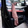 2Pcs Car Suction Cup Clip Removable Plastic Car Interior Window Clip Holder for Sunshade Curtain Towel Ticket Card Retainer Hook