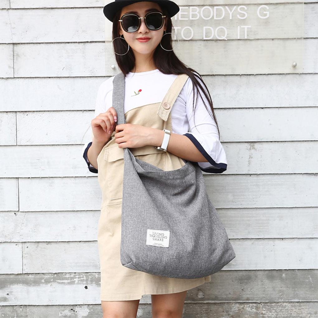 Cloth Stay Organized With Large Capacity Canvas Tote Bag For Busy Women Practical Gifts Shoulder Bag