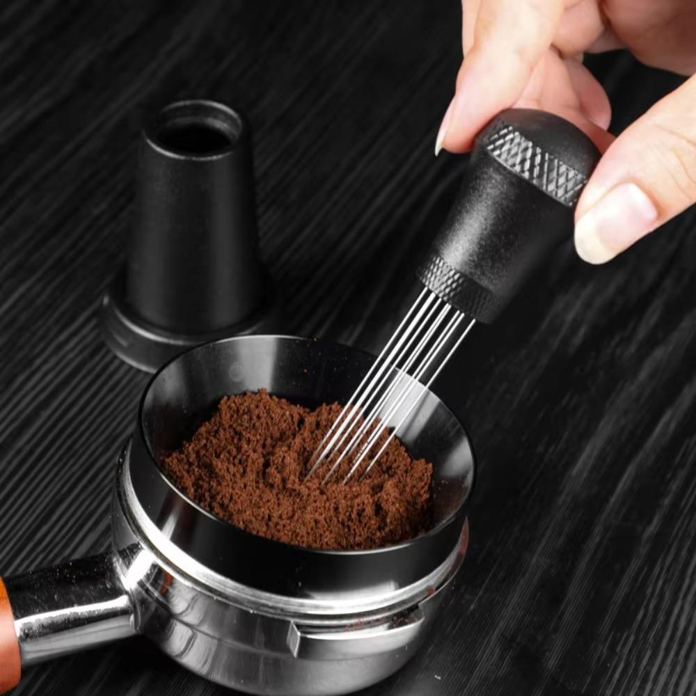 Stainless Steel Coffee Stirrer Magnetic Coffee Tamper Distributor Needle Cafe