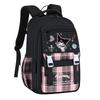New Sanrio Polyester Student Bag Women's Black DB96630-1C