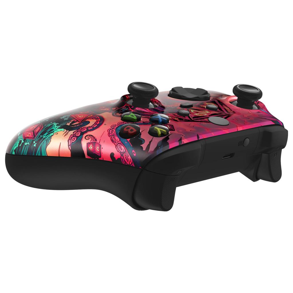 custom front housing shell for Xbox Series featuring a mildly cover faceplate for Xbox Series and Xbox Core not of the eXtremeRate's X/S,