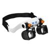 Magnifier Glasses Led Magnifying Glasses With Adjustable Headband Lamp For Close Work And Hobbies