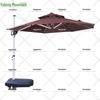 Yulongshan 2.7M Round Patio Roman Folding Umbrella