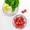 Reborn. J Mudita Stainless Steel Mesh Double Basket Tray Set of 2 19+21cm