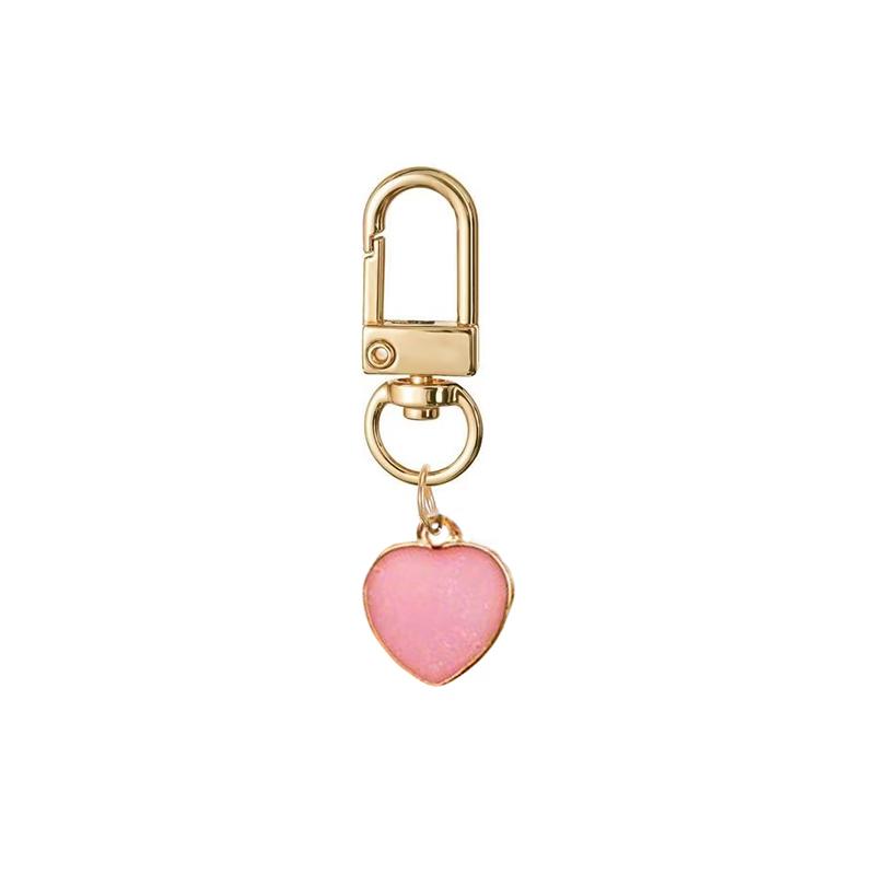 1PC Alloy Rust-Resistant Enamel Secure-Holding Gift Bag-Charm Heart Daily-Use- Charm Lightweight Keychain Durable
