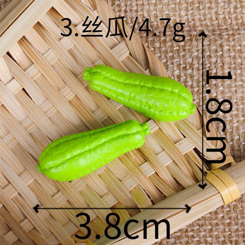 Creative Imitation of Real Food Play Vegetable Doll House Landscape Decoration Accessories Miniatures