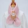 Plüsch-Winter-Schal im koreanischen Stil, Süßer und warmer Nackenschutz für Mädchen und Schülerinnen