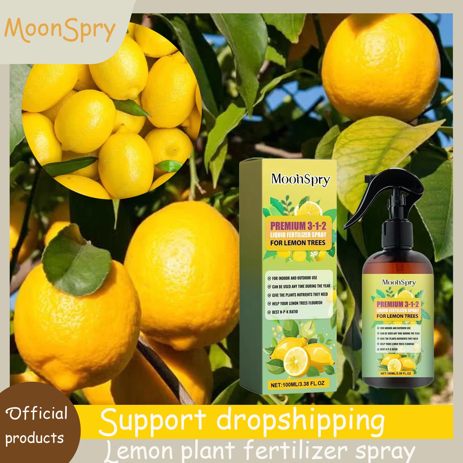 

100ml Lemon Tree Fertilizer - Leaf Growth Nutrient & Root Stimulator, Plant Growth Promoter & Seedling Booster, Garden Food 100ml