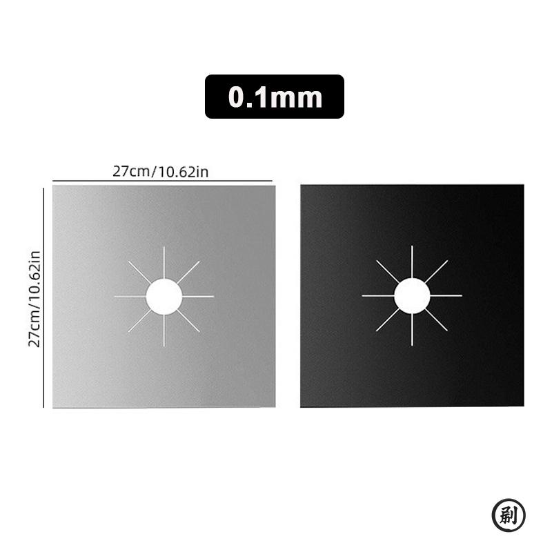 Gas Stove Protector Pad Cooker Lid Liner Cleaning Pad For Kitchen Cookware Accessories Pieces Reusable Boiler Hood Protective