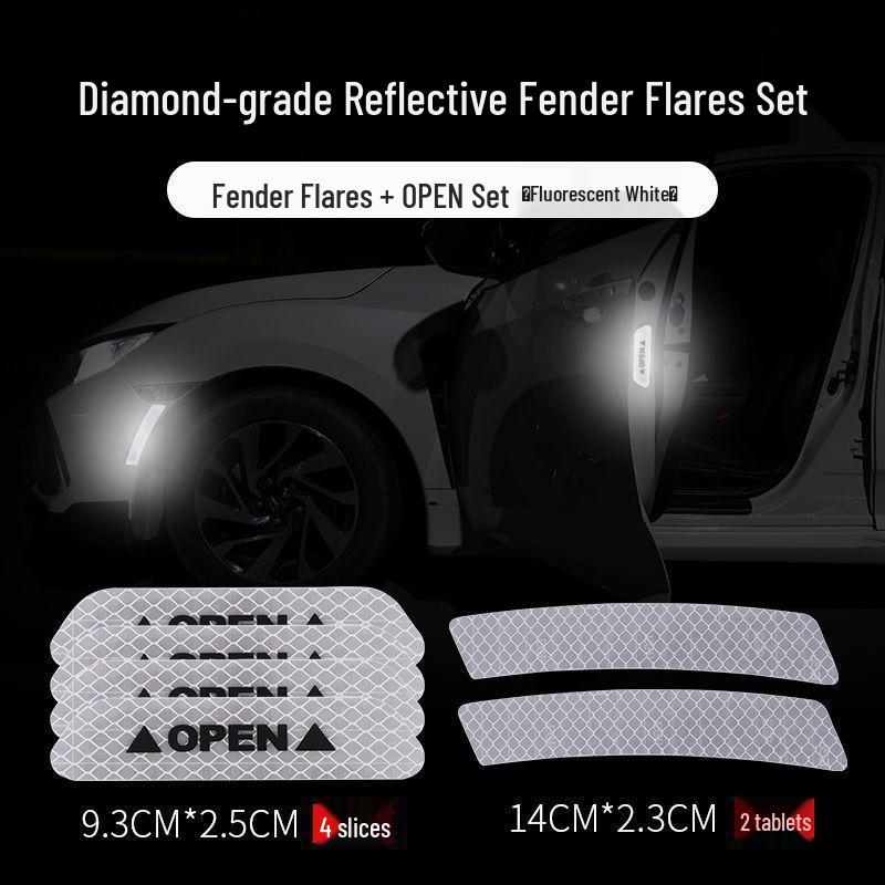 Reflective Car Door Warning & Decorative Strip