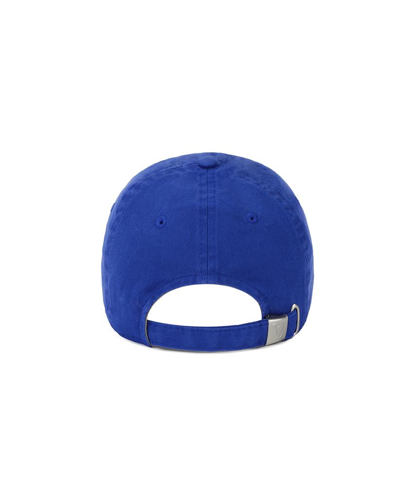 Bajal Logo Oversized Chino Ball Cap Blue