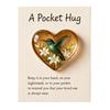 Pocket Hug Hummingbird Mini Pocket Hug Heart Cute Hummingbird Ornament with Encouragement Card Keepsake