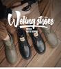 New Martin boots high top waterproof big head short boots ins locomotive leather boots