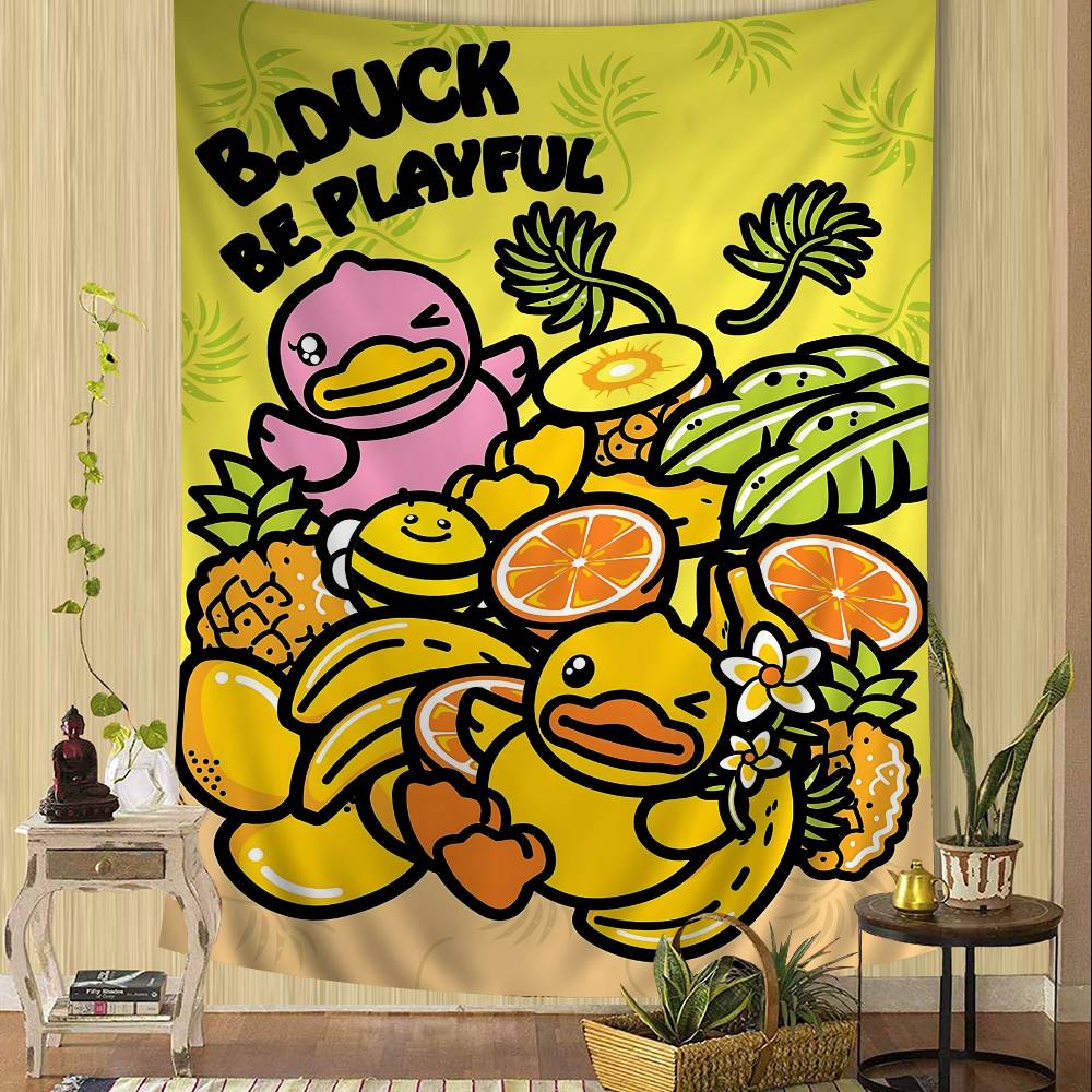 Famous band B-B.Duck cartoon Hanging Bohemian Tapestry Bohemian Wall Tapestries Mandala Cheap Hippie Wall Hanging